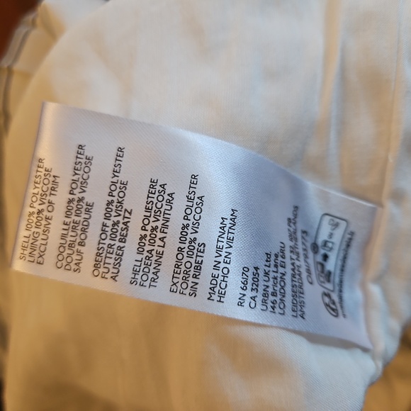 NWT! Anthropologie Maeve Pleated Skirt Size 10 Blue Motif - Picture 7 of 7